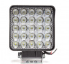 Фара п/т 25 диод LED (АЕ75S-25LED-42РC) квадратная, рассеив.свет 75W, 10/30В АЕ