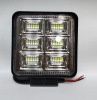 Фара п/т 48 диод (WSQ048F SLIM) "OFF-Road" 48W рассеивающий свет (114*33*125) 12/24V